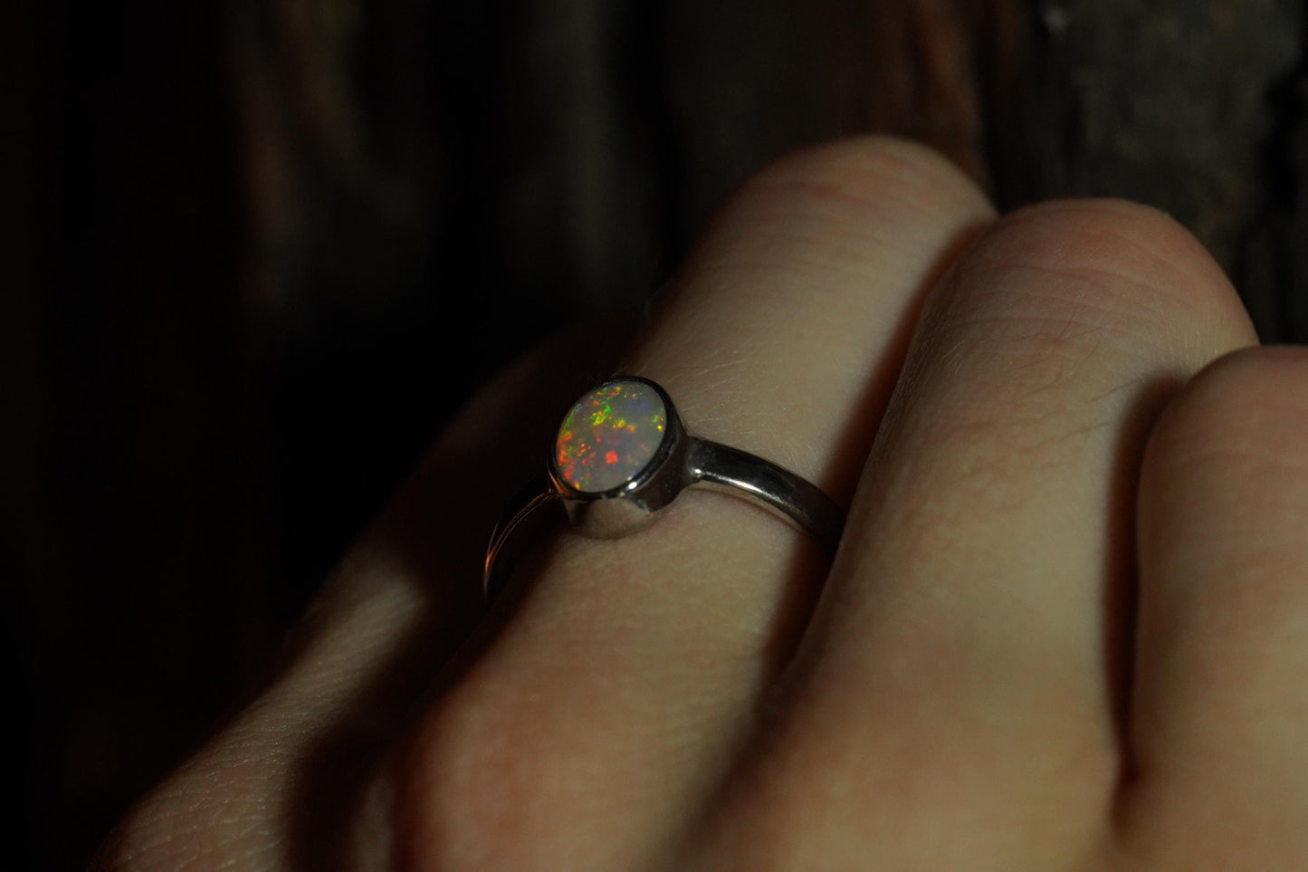 Australian Opal Ring Size 7