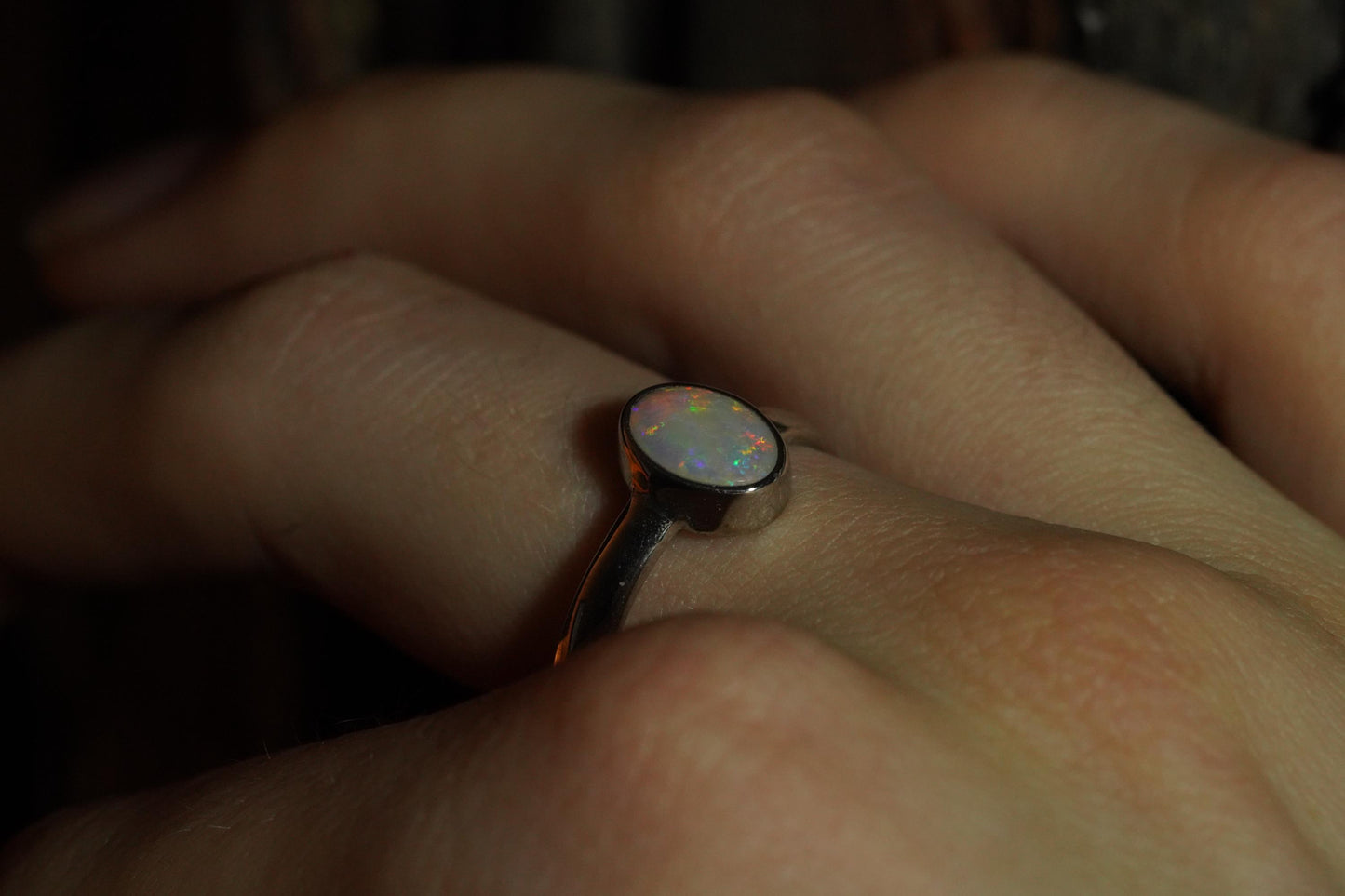 Australian Opal Ring Size 7