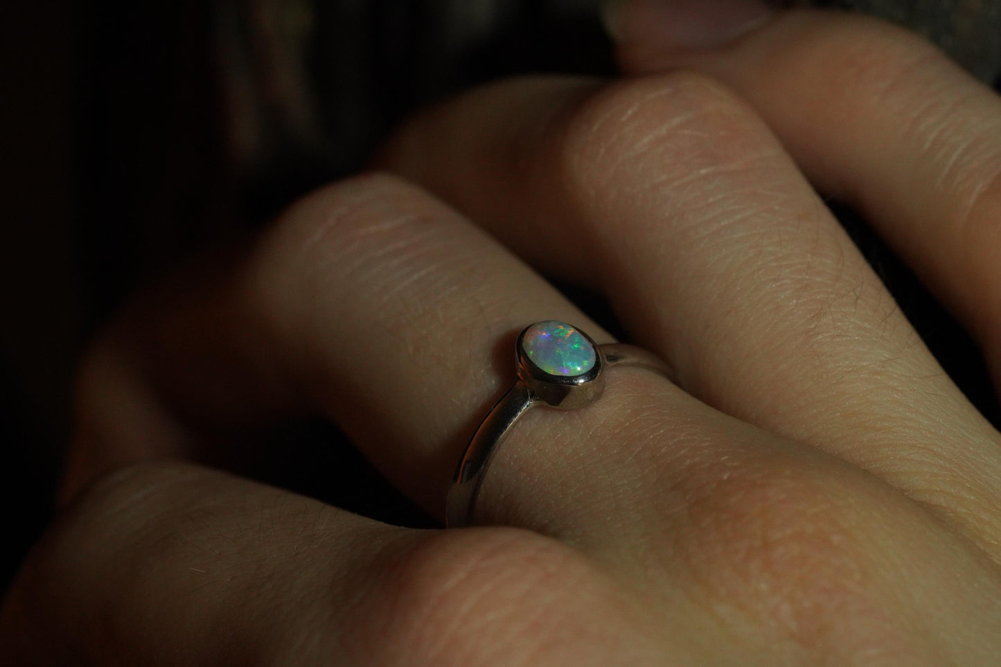 Australian Opal Ring Size 7