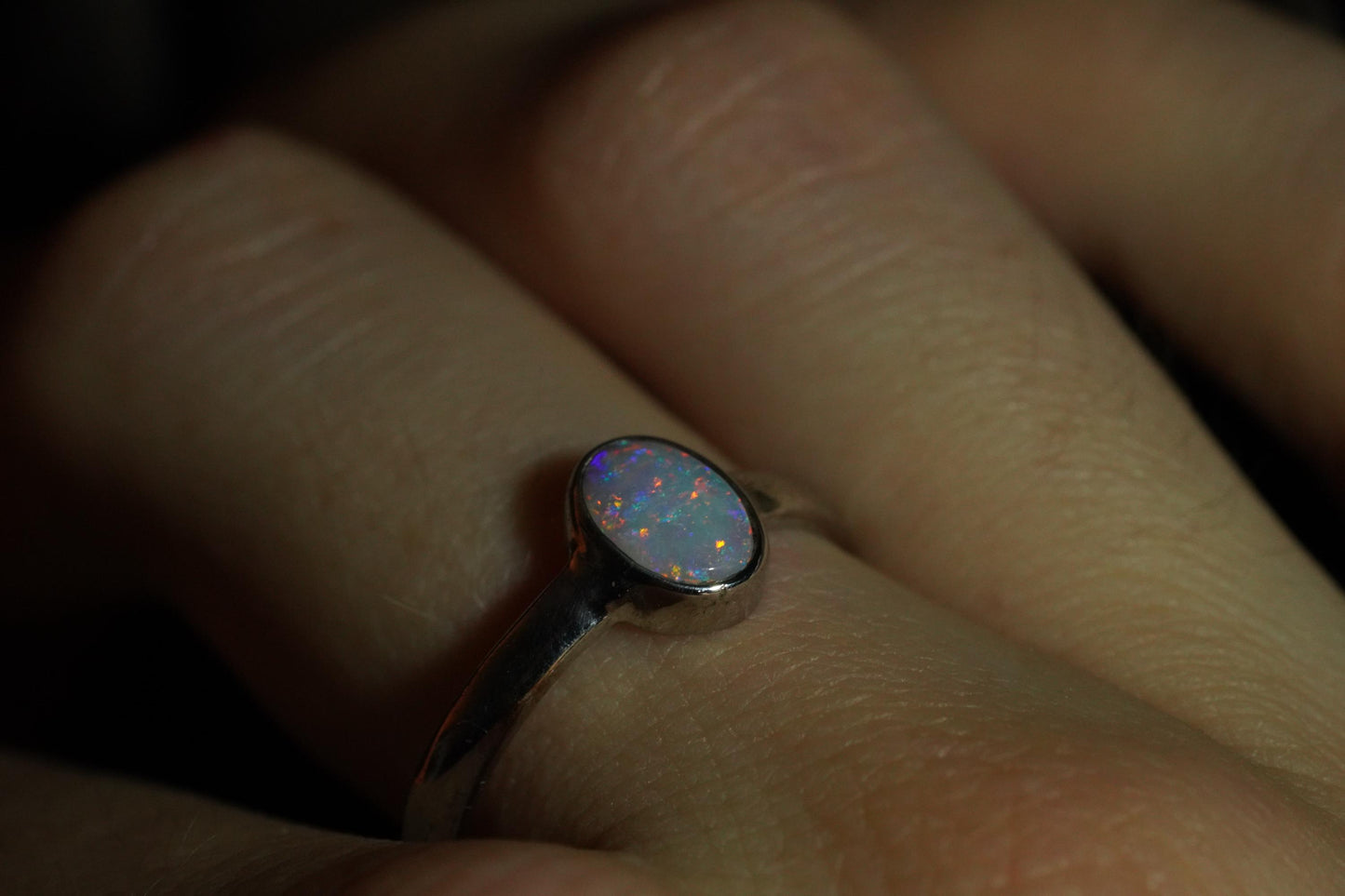 Australian Opal Ring Size 7