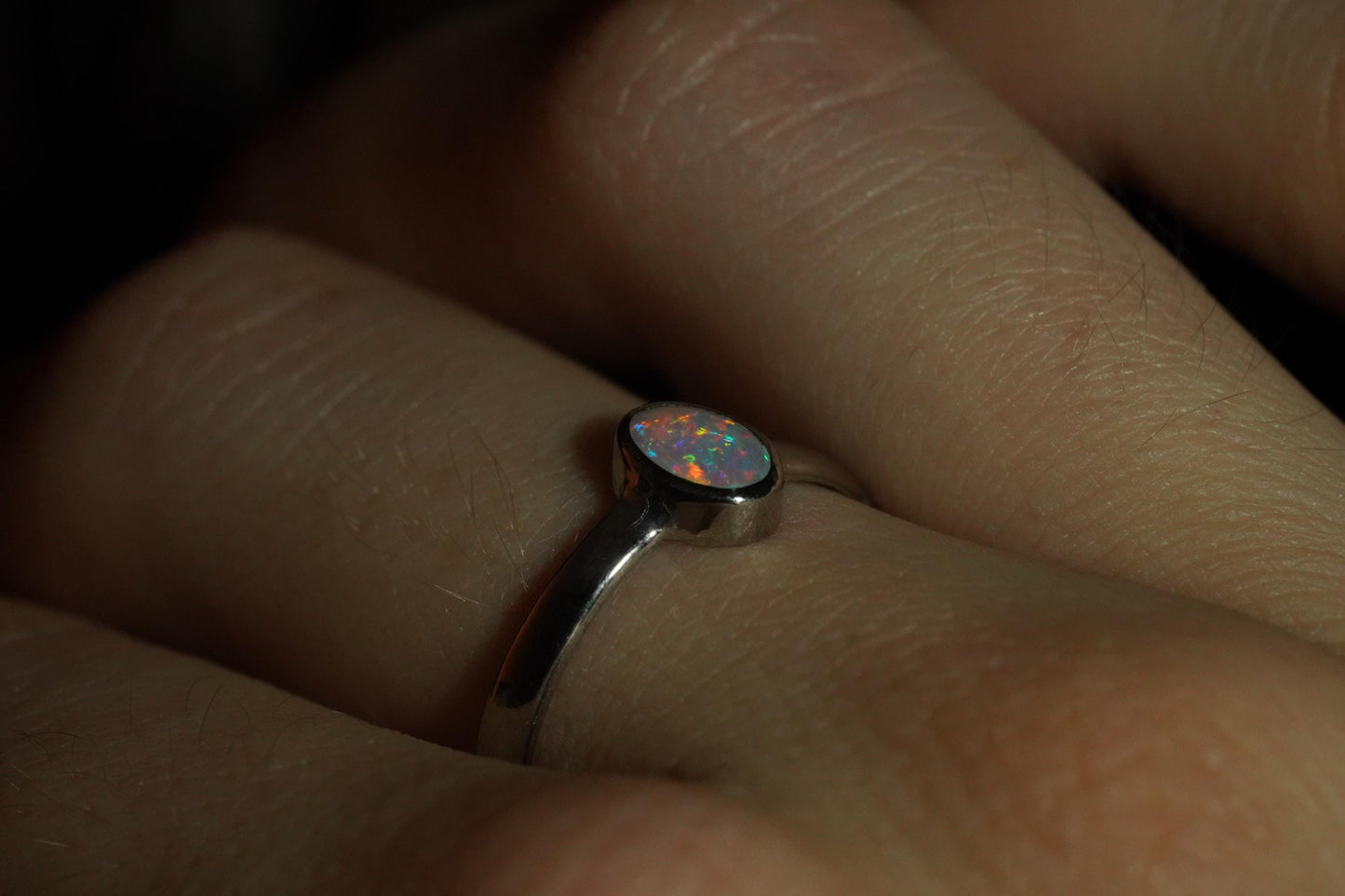 Australian Opal Ring Size 7