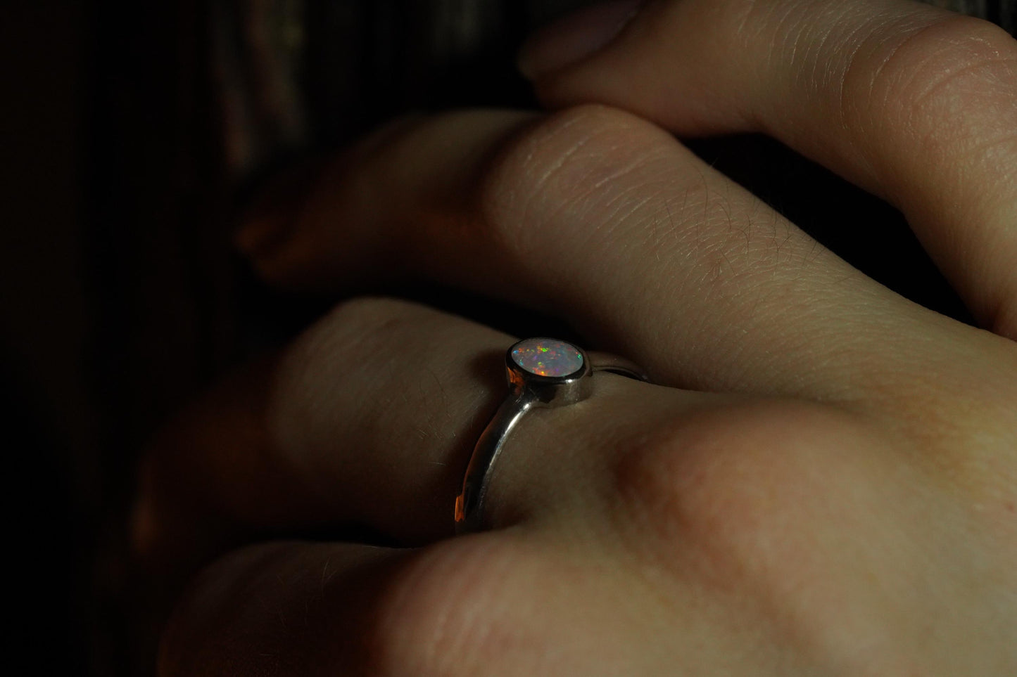 Australian Opal Ring Size 7