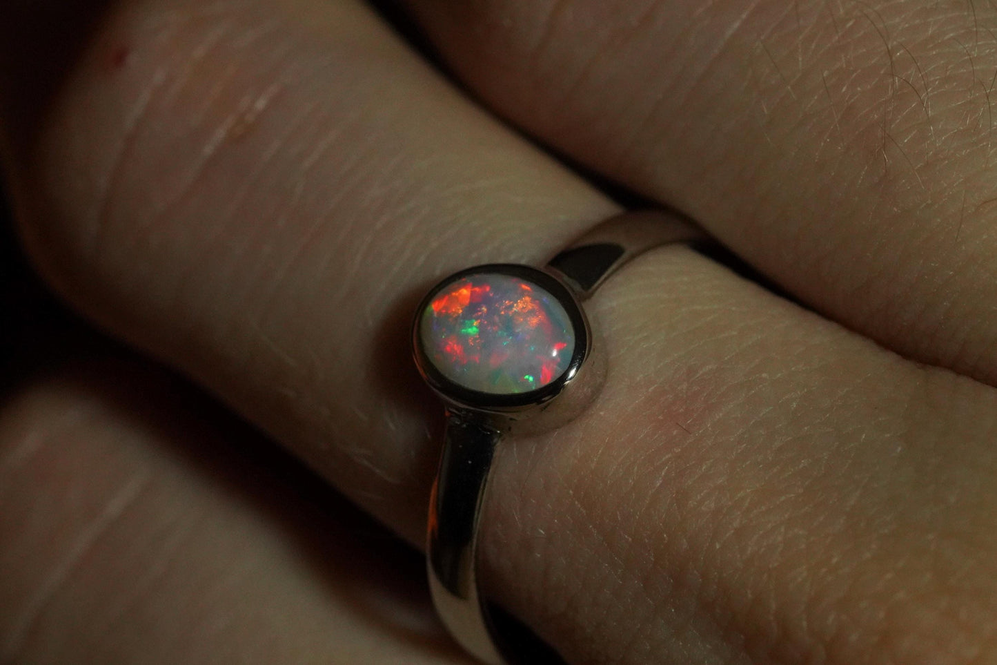 Australian Opal Ring Size 7