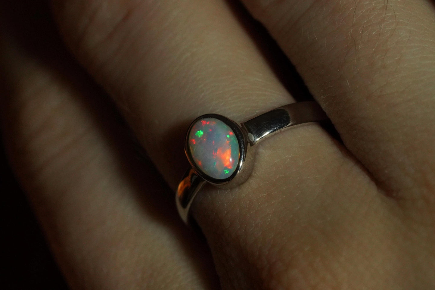 Australian Opal Ring Size 7
