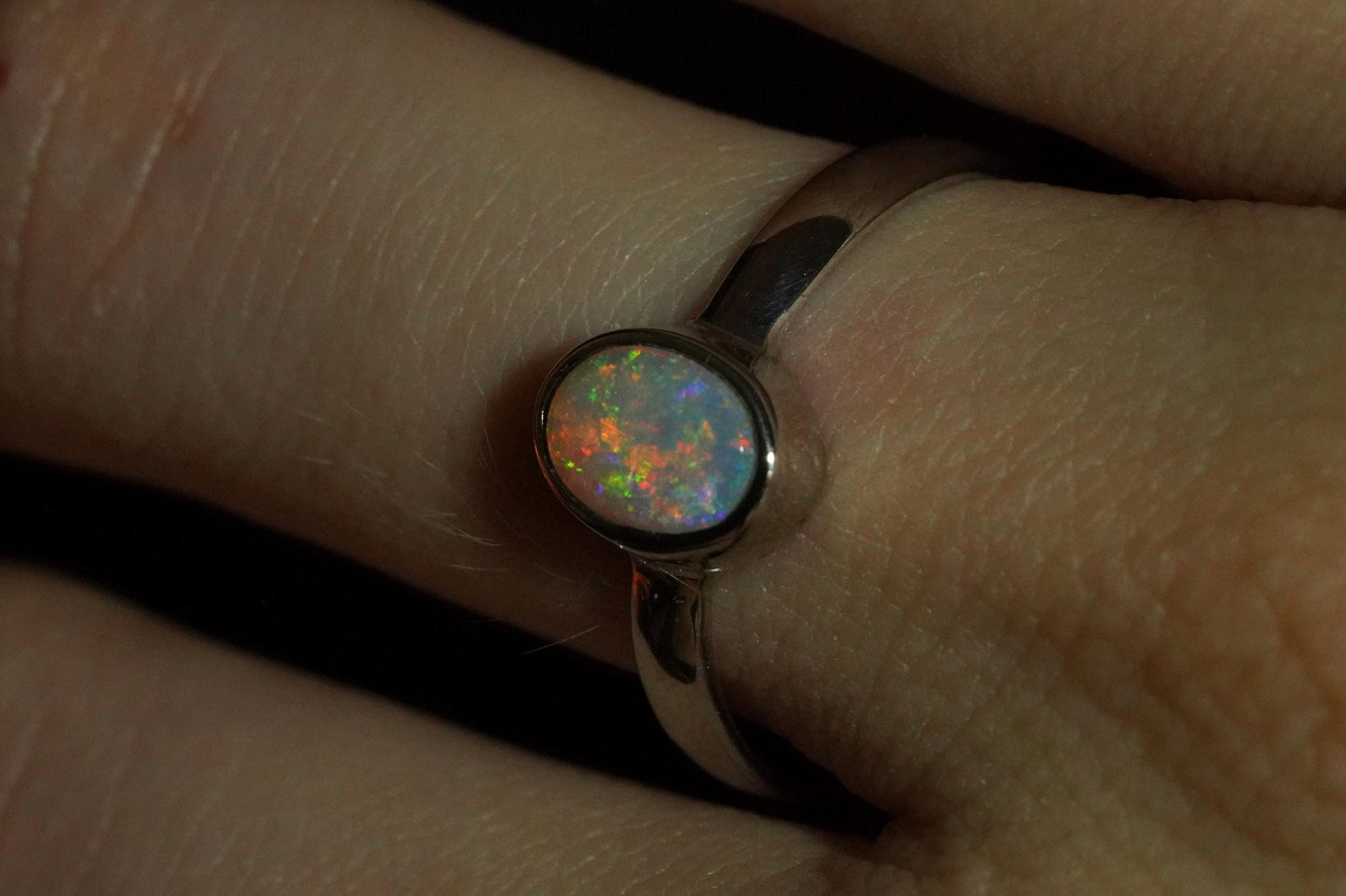 Australian Opal Ring Size 7