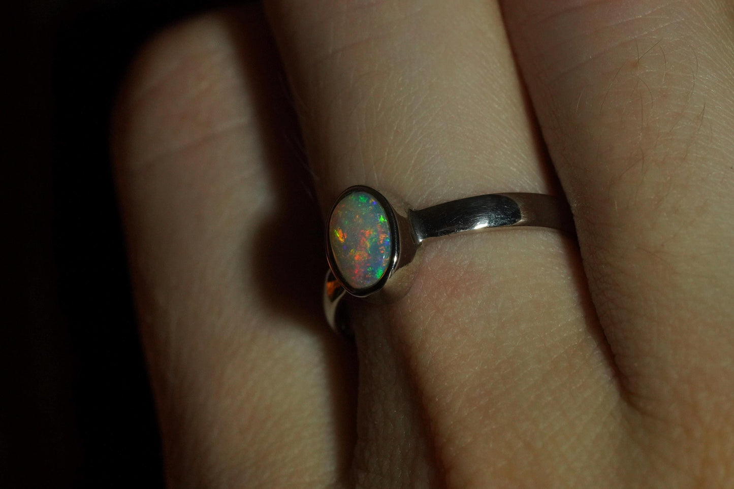 Australian Opal Ring Size 7