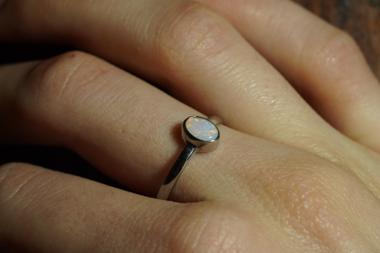 Australian Opal Ring Size 7