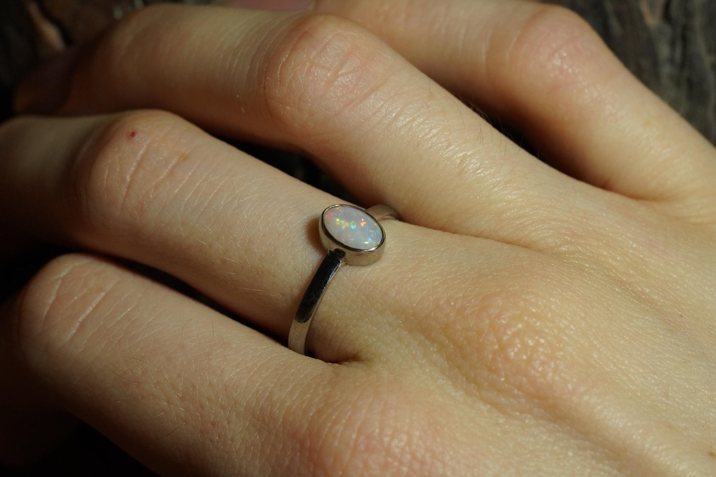 Australian Opal Ring Size 7