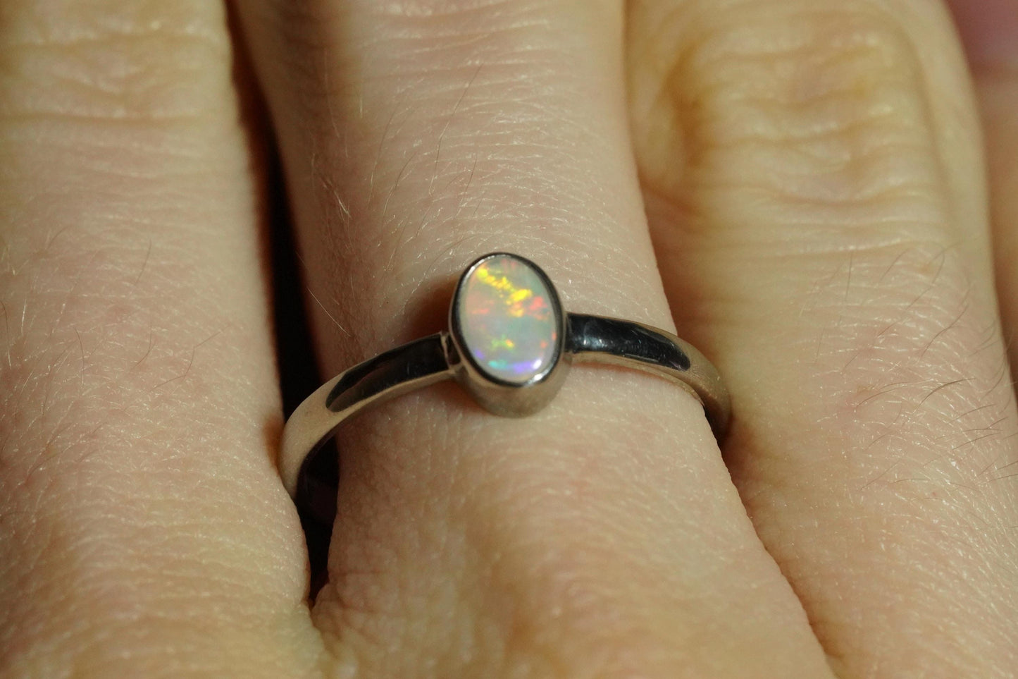 Australian Opal Ring Size 7