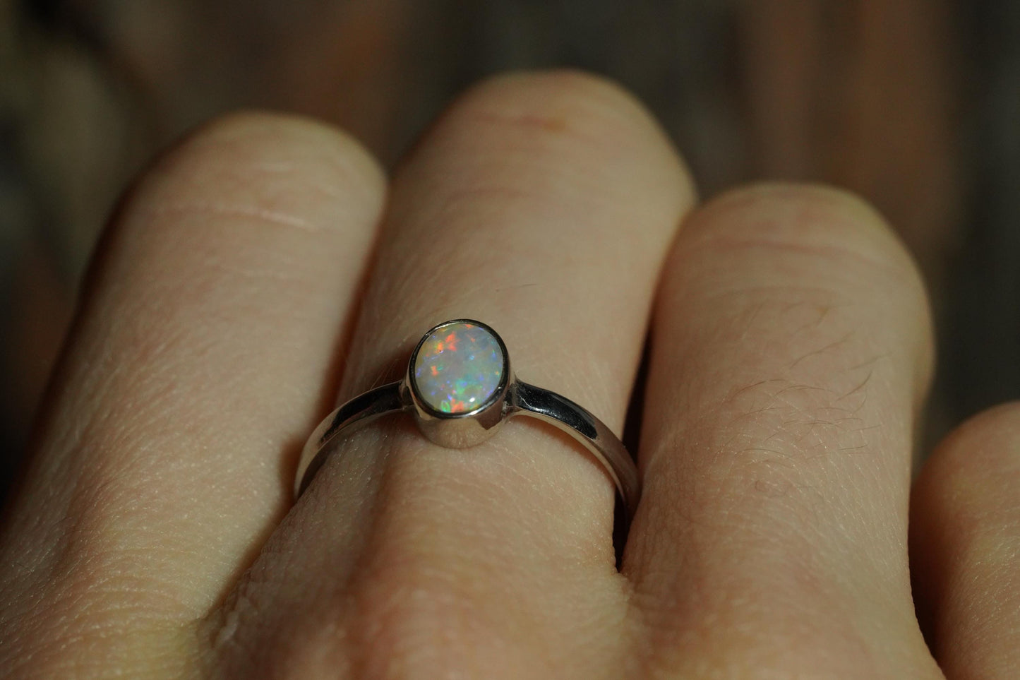 Australian Opal Ring Size 7