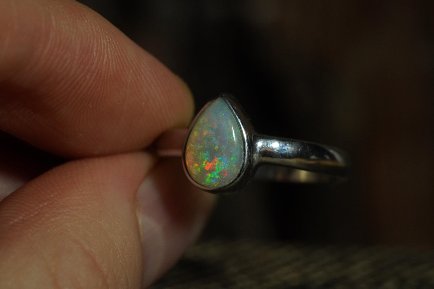 Australian Opal Ring Size 7