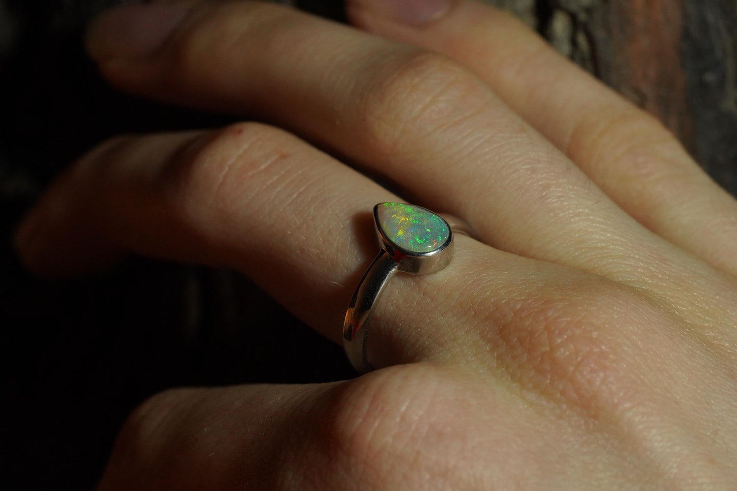 Australian Opal Ring Size 7
