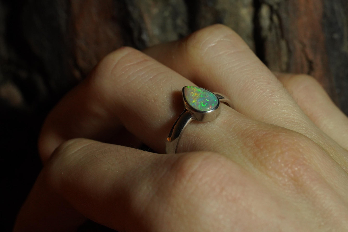 Australian Opal Ring Size 7