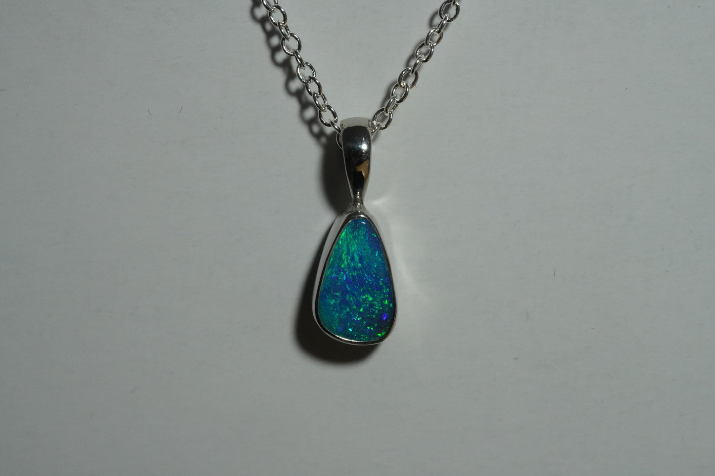 Australian Opal Pendant | Gift For Women October Birthstone