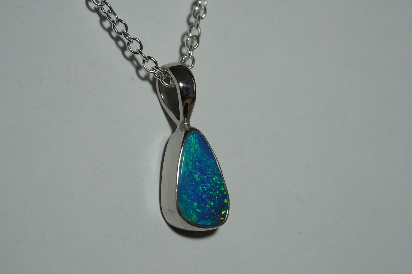 Australian Opal Pendant | Gift For Women October Birthstone