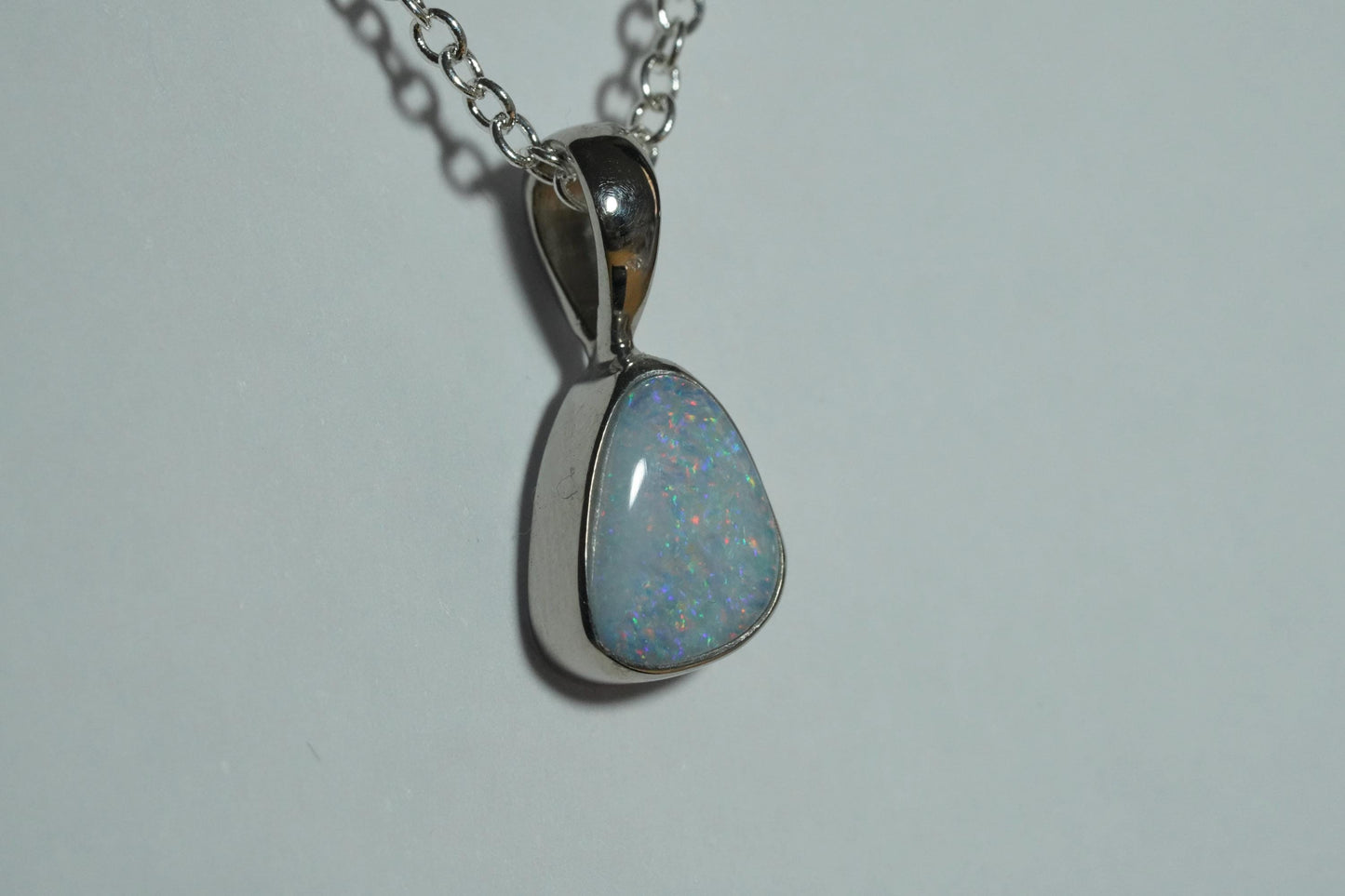 Australian Opal Pendant | Gift For Women October Birthstone