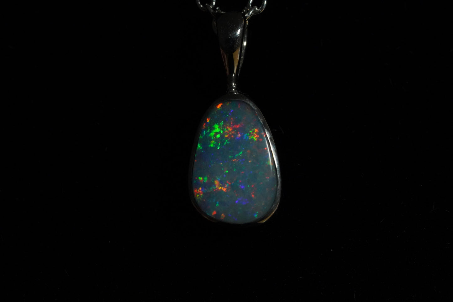 Australian Opal Pendant | Gift For Women October Birthstone