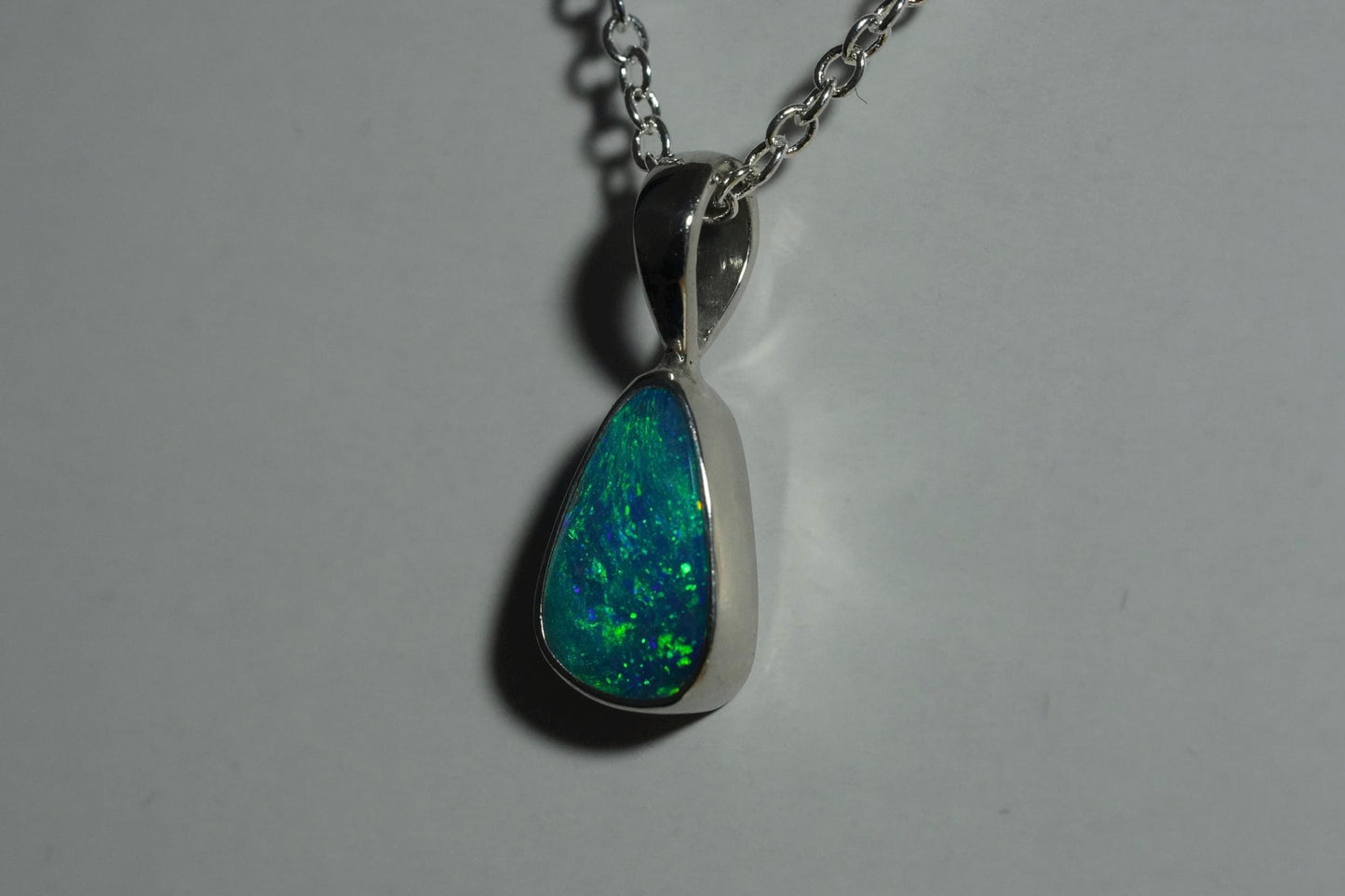 Australian Opal Pendant | Gift For Women October Birthstone