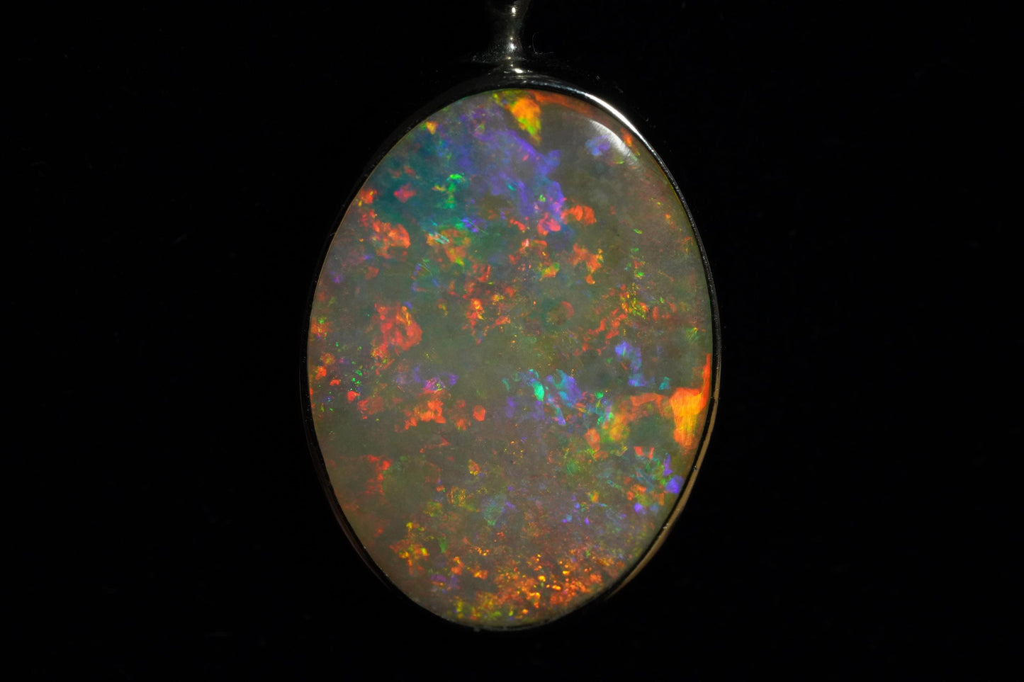 Australian Opal Pendant | Gift For Women October Birthstone