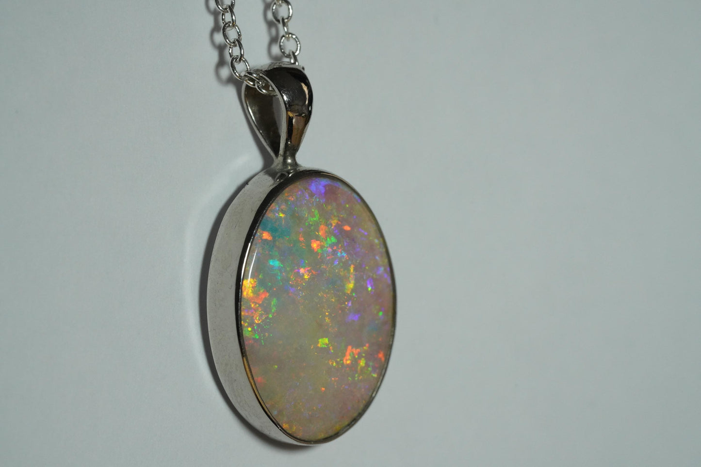 Australian Opal Pendant | Gift For Women October Birthstone