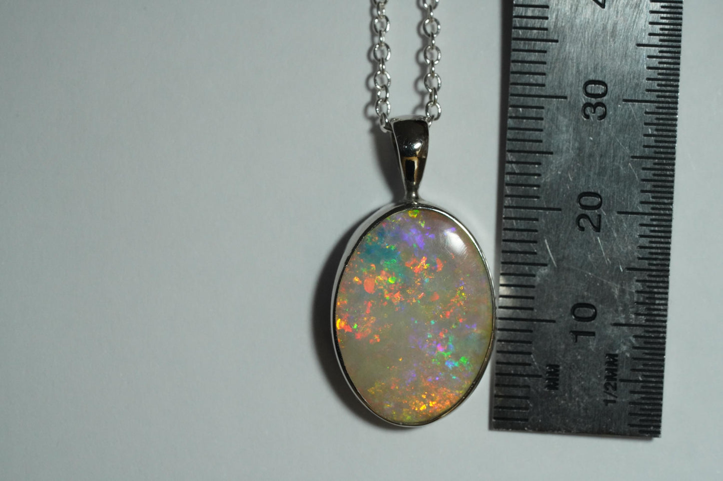 Australian Opal Pendant | Gift For Women October Birthstone