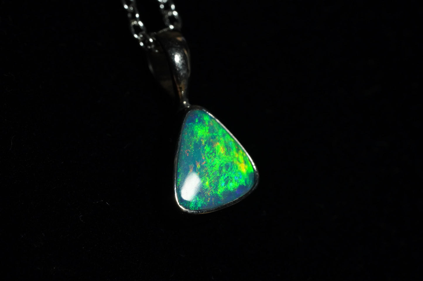 Australian Opal Pendant | Gift For Women October Birthstone
