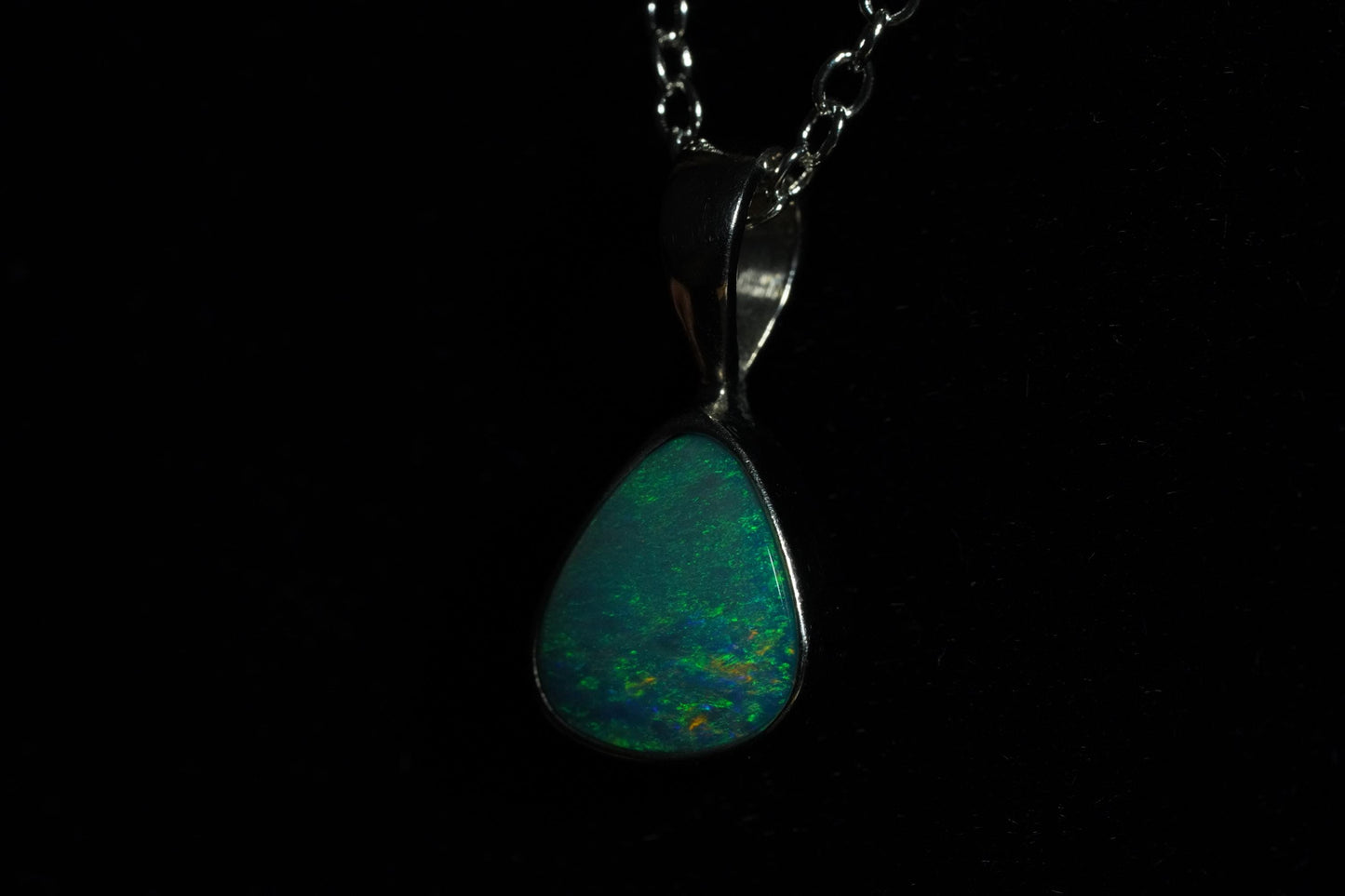 Australian Opal Pendant | Gift For Women October Birthstone