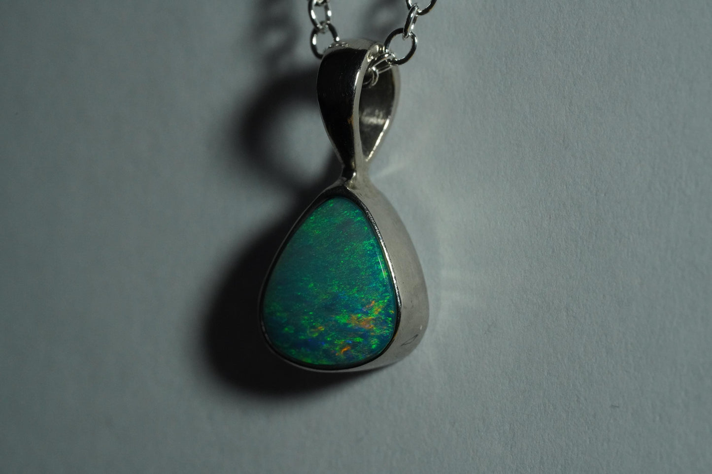Australian Opal Pendant | Gift For Women October Birthstone