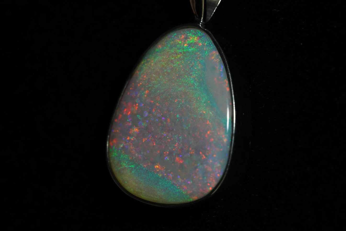 Australian Opal Pendant | Gift For Women October Birthstone
