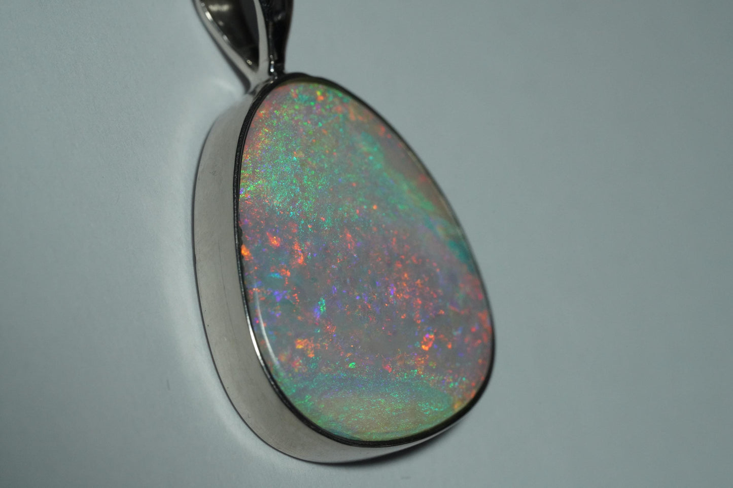Australian Opal Pendant | Gift For Women October Birthstone
