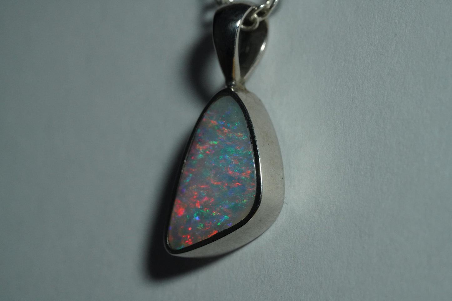 Australian Opal Pendant | Gift For Women October Birthstone