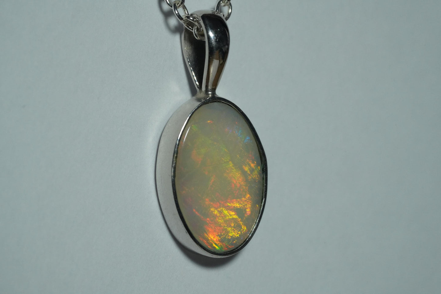 Australian Opal Pendant | Gift For Women October Birthstone