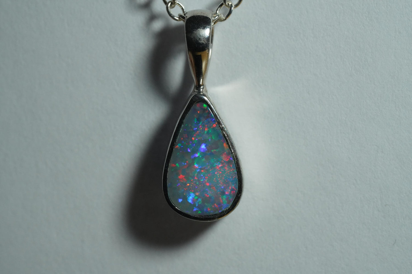 Australian Opal Pendant | Gift For Women October Birthstone
