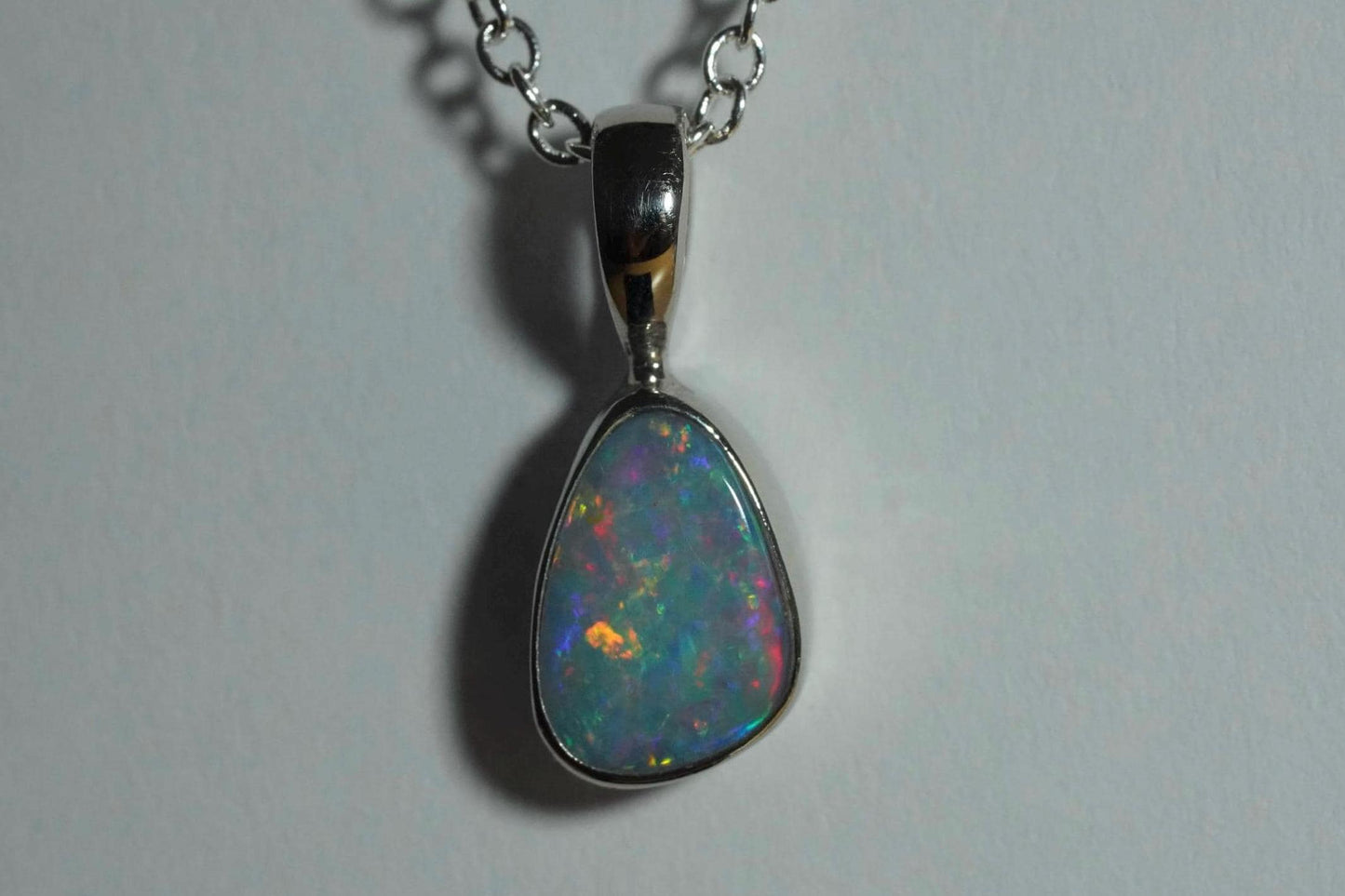 Australian Opal Pendant | Gift For Women October Birthstone