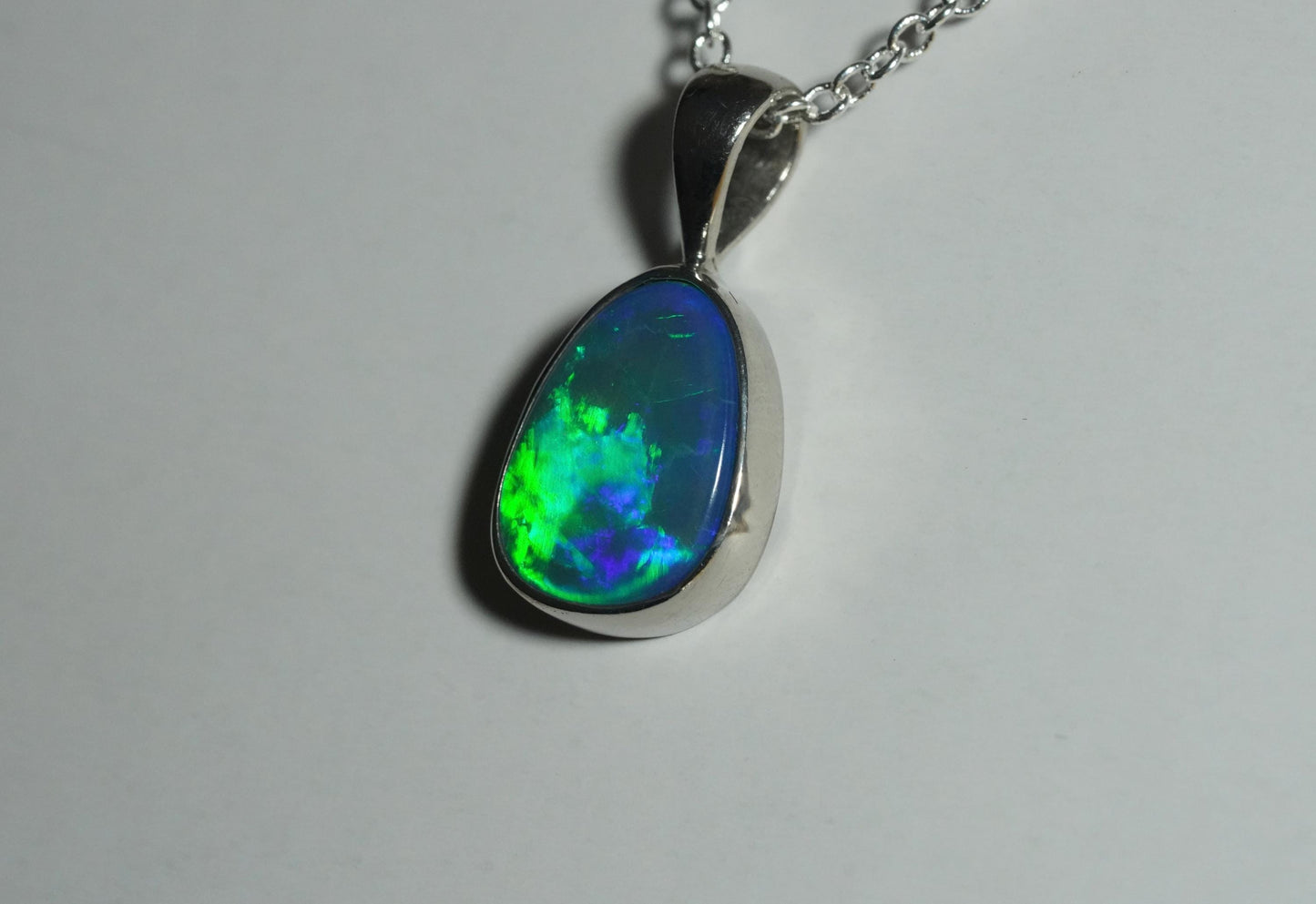 Australian Opal Pendant | Gift For Women October Birthstone