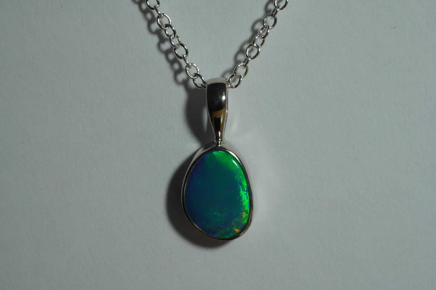 Australian Opal Pendant | Gift For Women October Birthstone