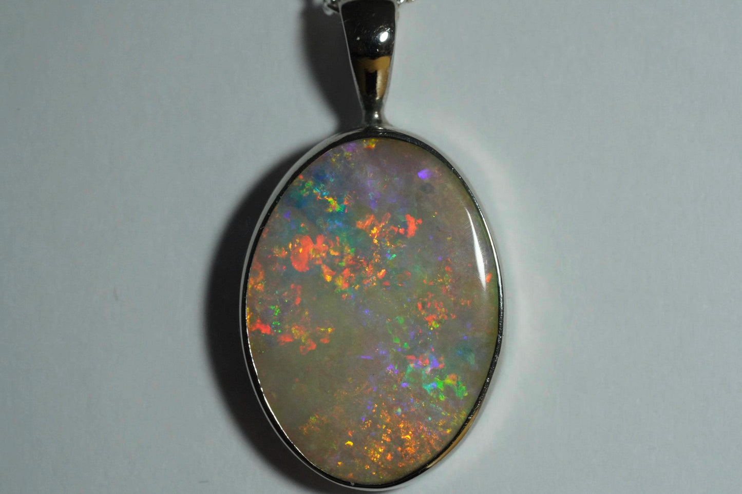 Australian Opal Pendant | Gift For Women October Birthstone