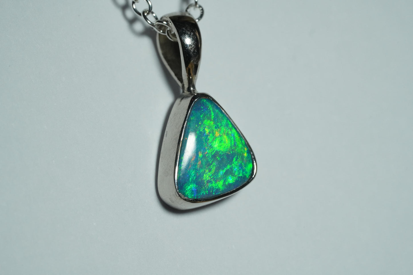 Australian Opal Pendant | Gift For Women October Birthstone