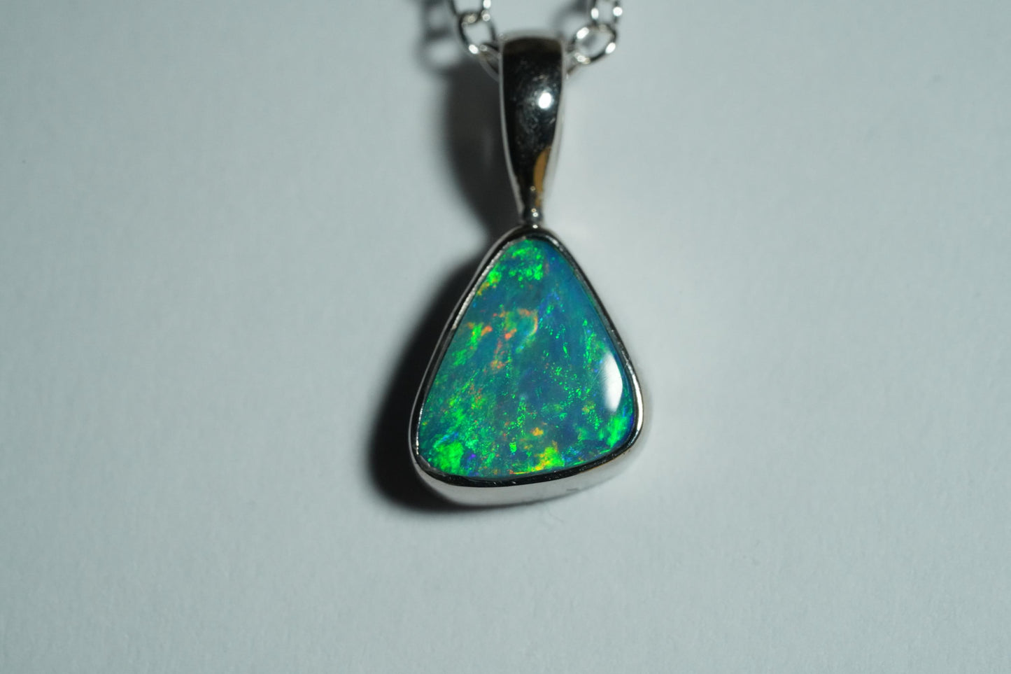 Australian Opal Pendant | Gift For Women October Birthstone
