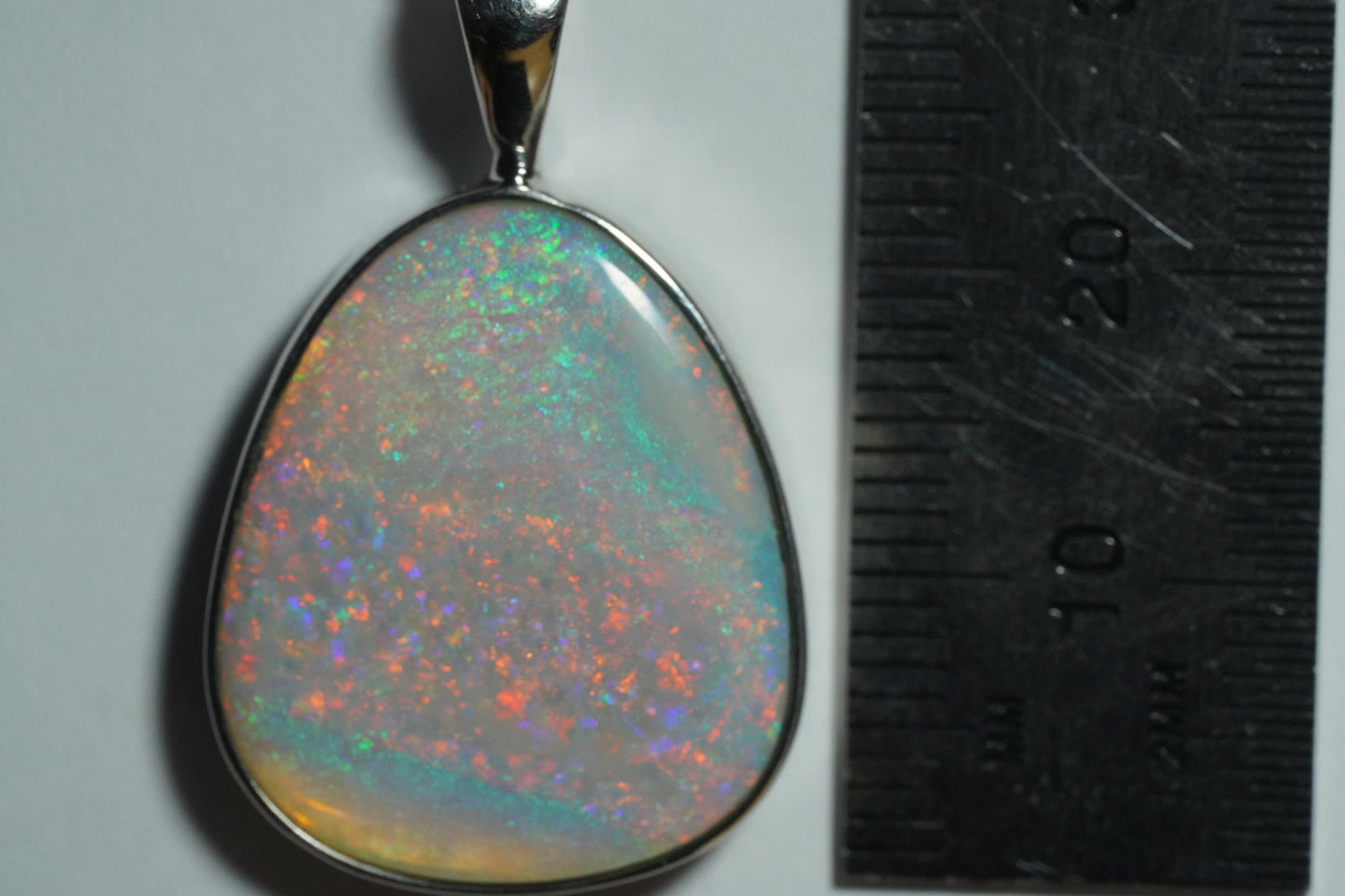 Australian Opal Pendant | Gift For Women October Birthstone