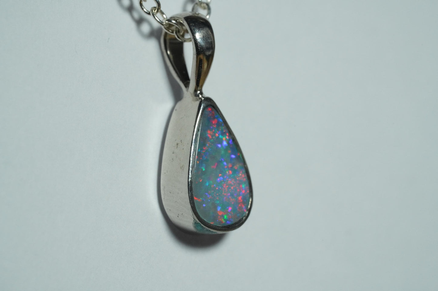 Australian Opal Pendant | Gift For Women October Birthstone