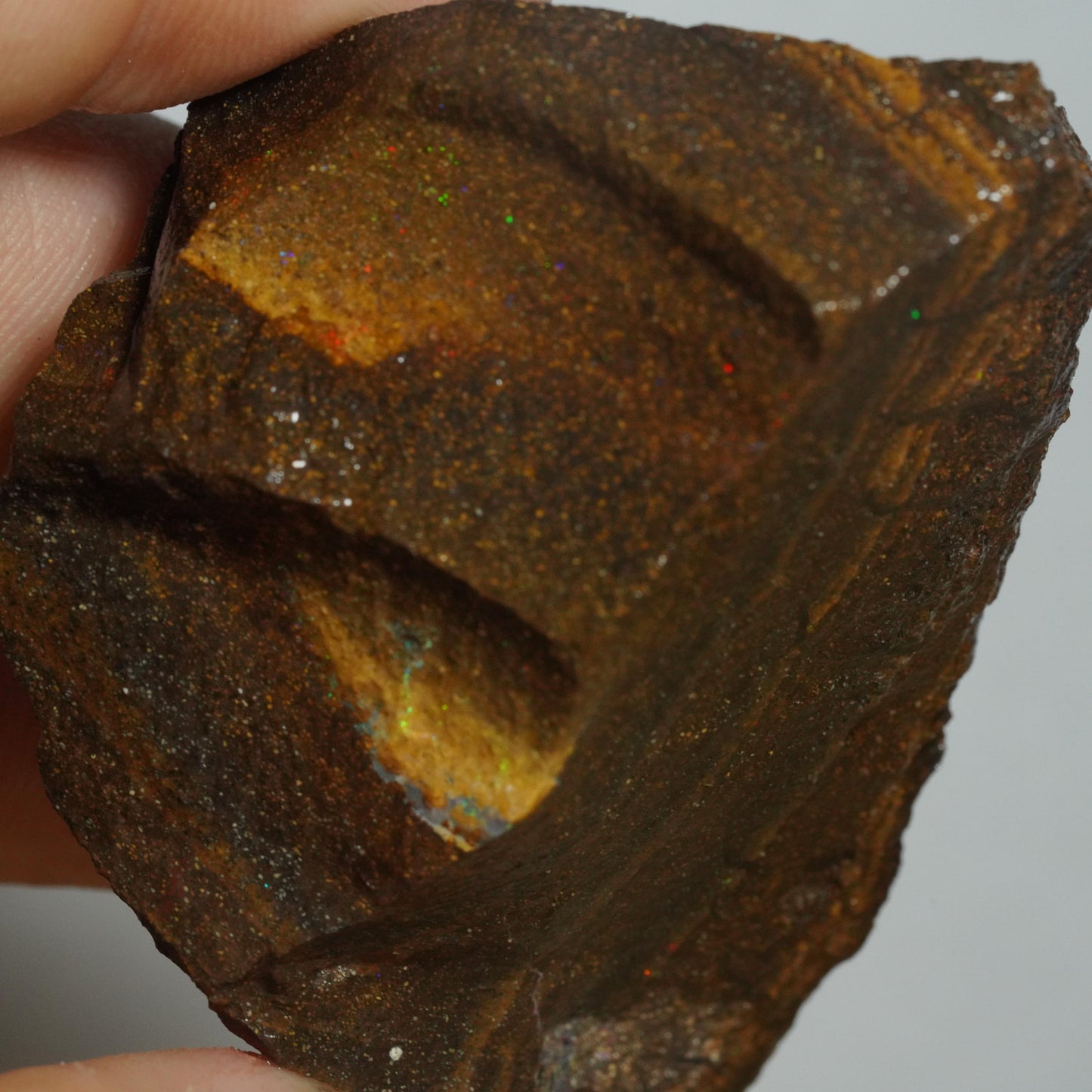Rough Boulder Opal