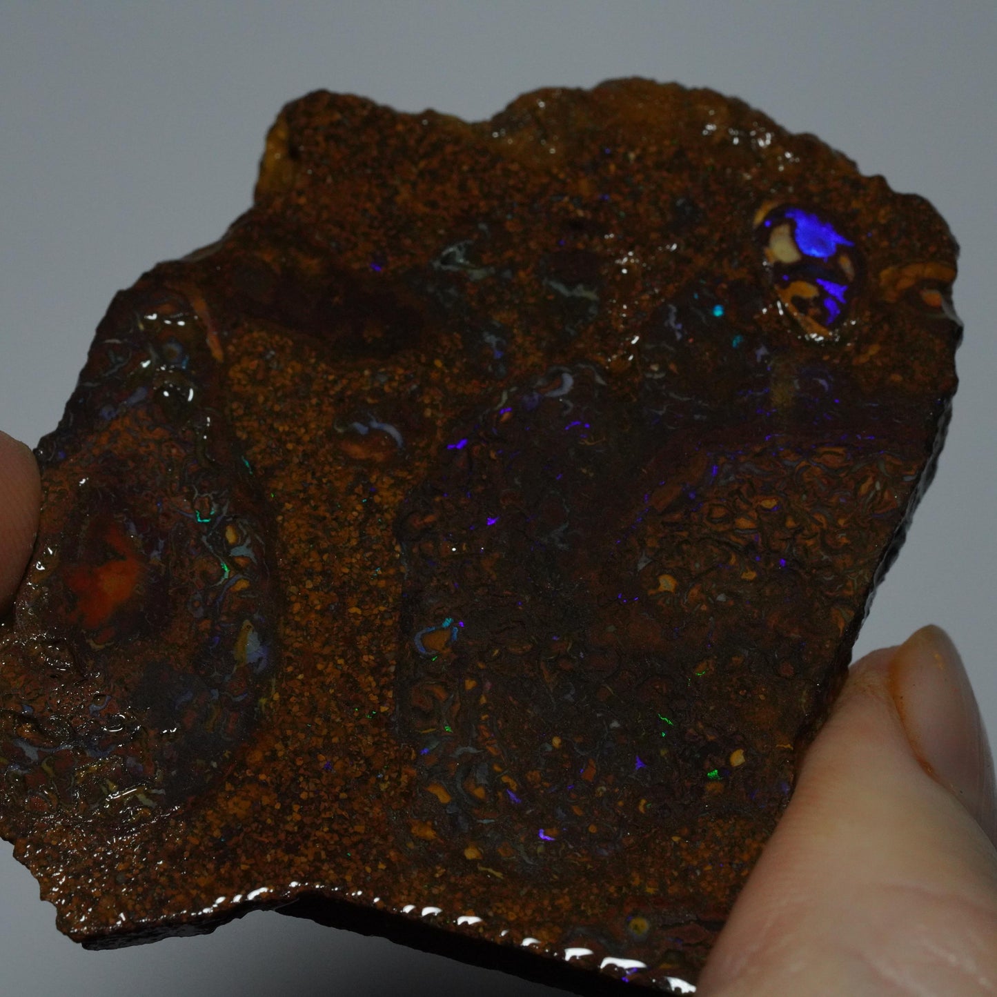 Boulder Opal Slab