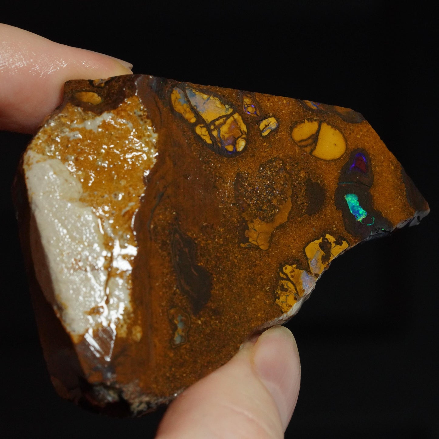 Boulder Opal Slab