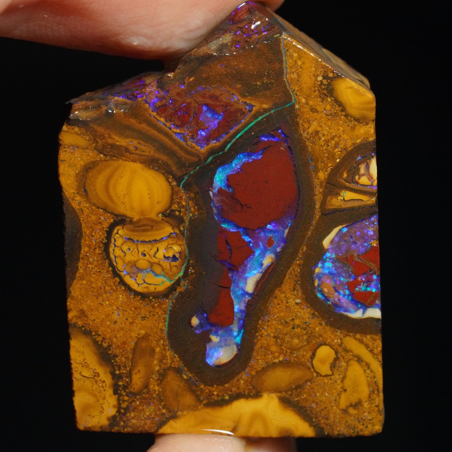 Boulder Opal Slab