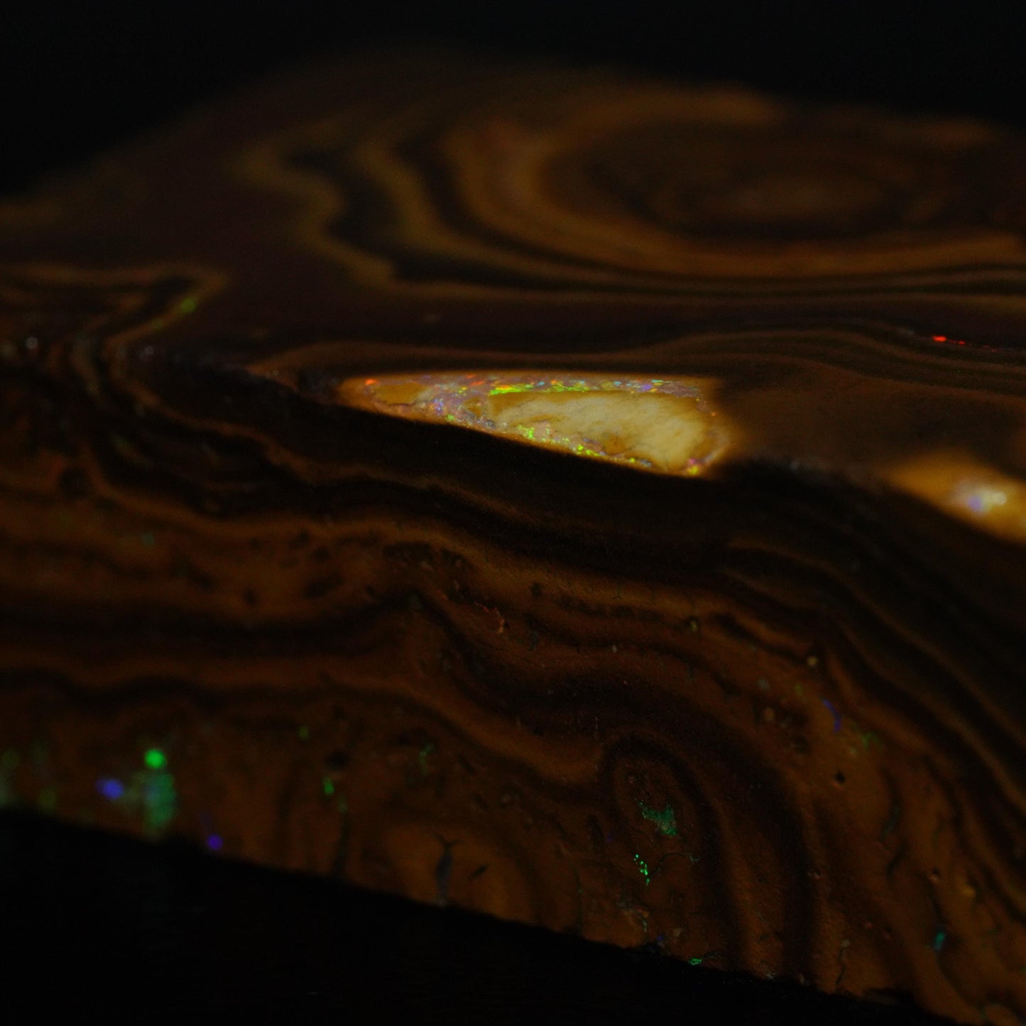 Boulder Opal Slab