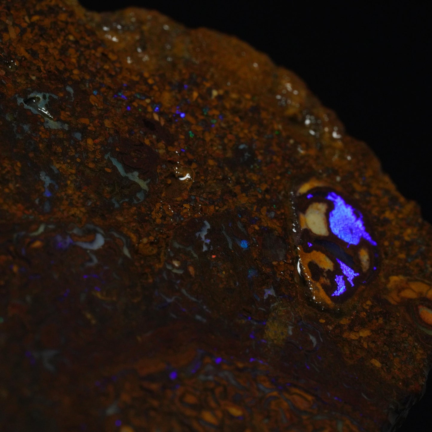 Boulder Opal Slab