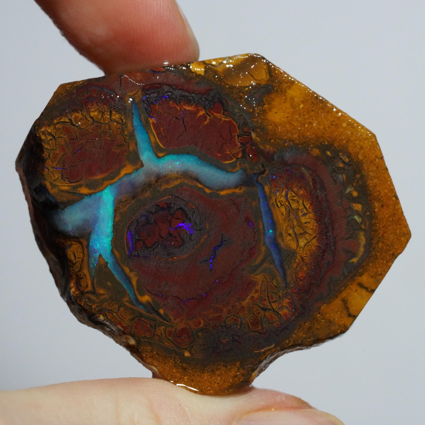 Boulder Opal Slab