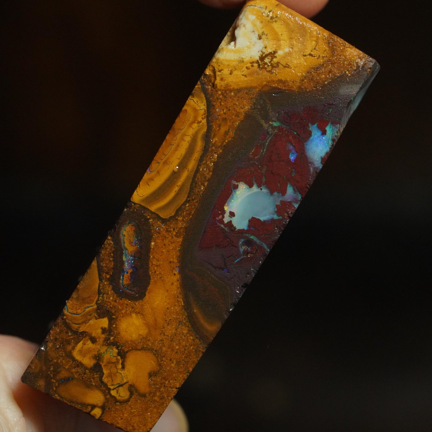 Boulder Opal Slab