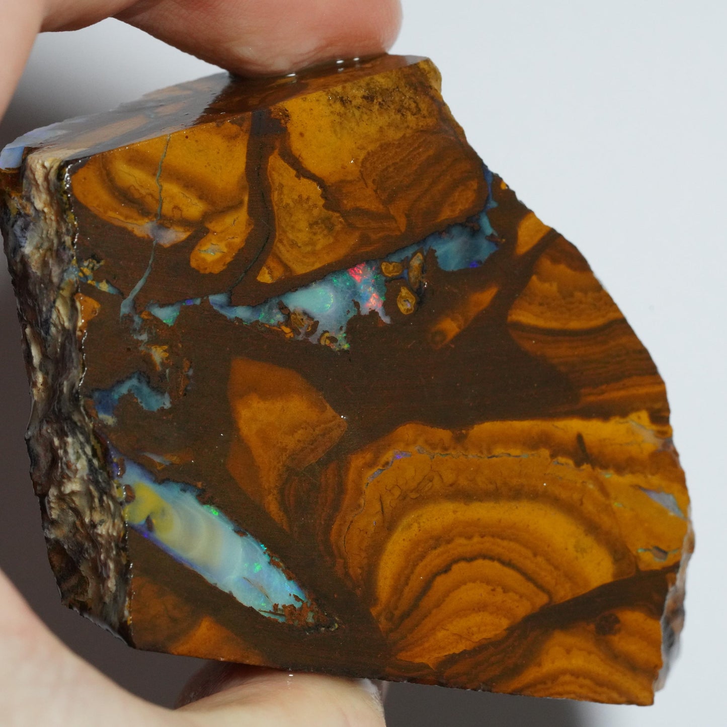 Boulder Opal Slab